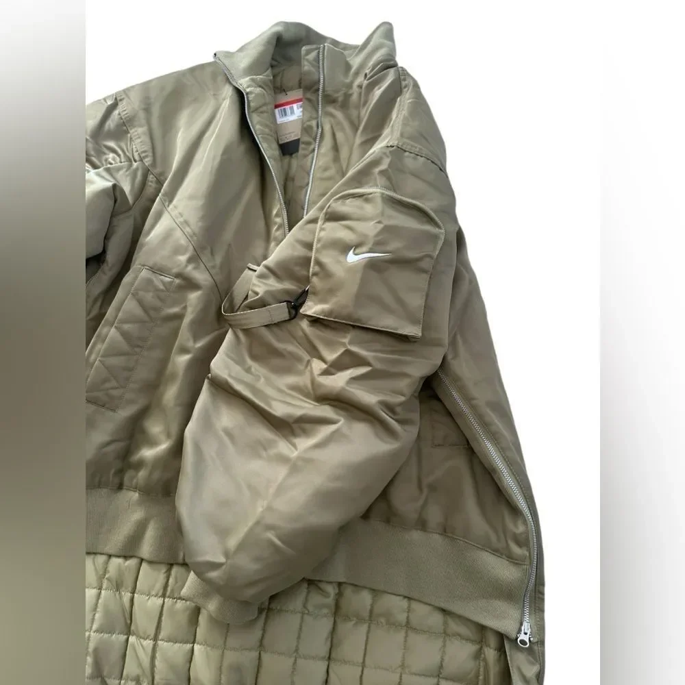 NIKE Insulated Oversized Sportswear Metro Puffer Therma-FIT Parka Jacket Sz L XL - Picture 13 of 15